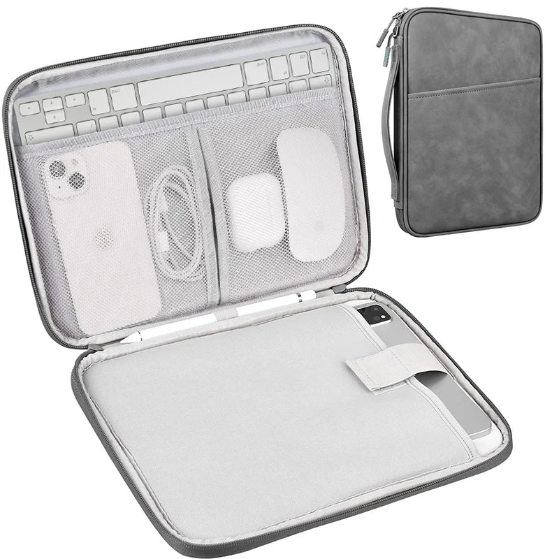 Housse de Rangement Stylée & Multi-Compartiments – Tablettes 10-13’’